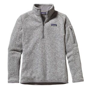 Patagonia Better Sweater 1/4 Zip – Women’s Heather Gray